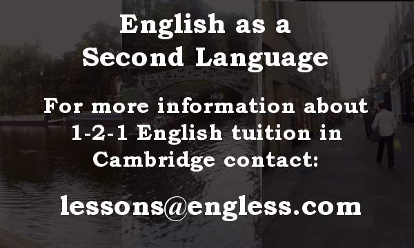 English Lessons Cambridge 1-2-1