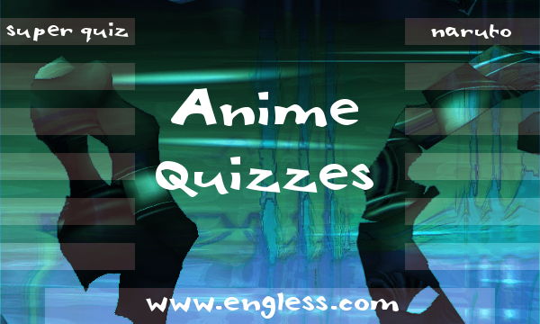 Anime Quiz Menu